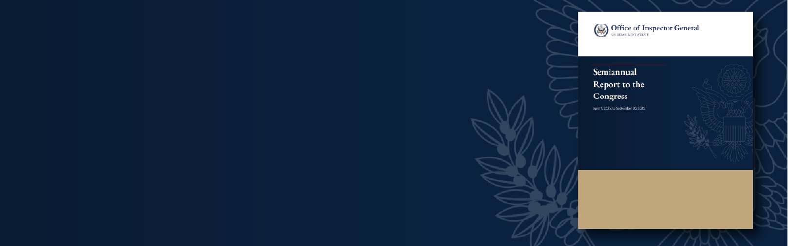 Semiannual Report to the Congress