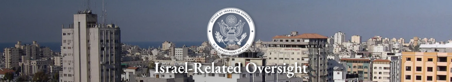 Israel-Related Oversight
